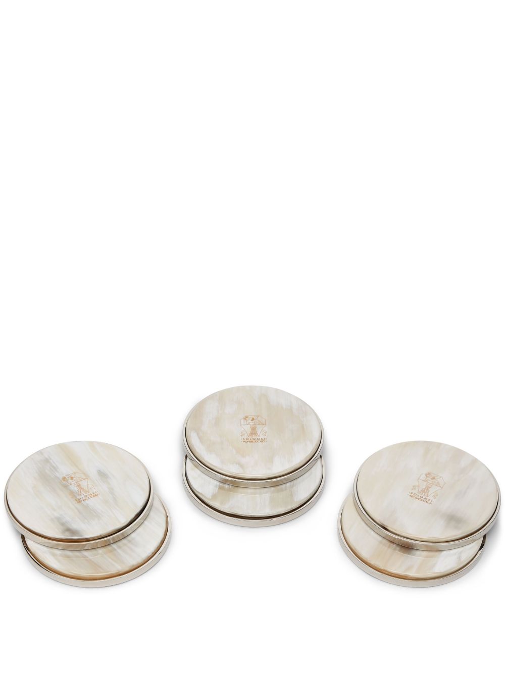 Brunello Cucinelli coaster set (set of six) Men