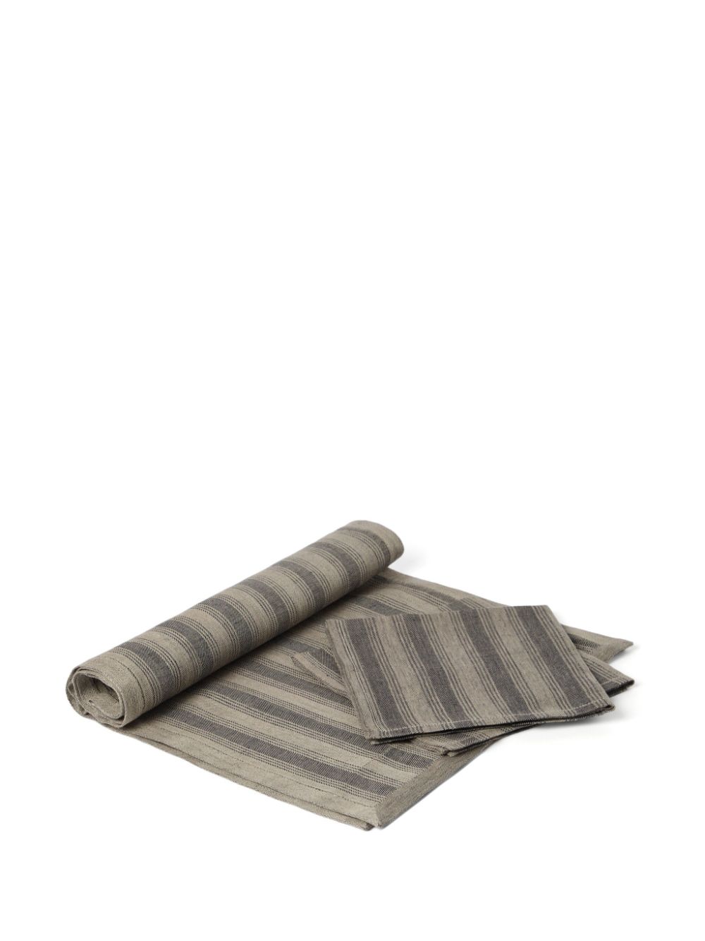 Brunello Cucinelli placemat and napkin set - Grijs