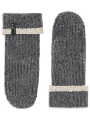 Brunello Cucinelli カシミア ニット手袋 通販 - FARFETCH