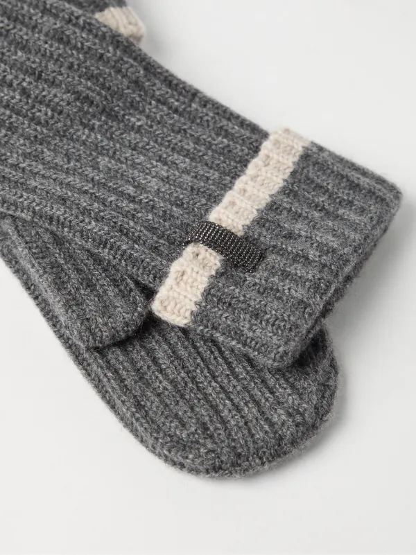Brunello Cucinelli カシミア手袋 | グレー | FARFETCH JP