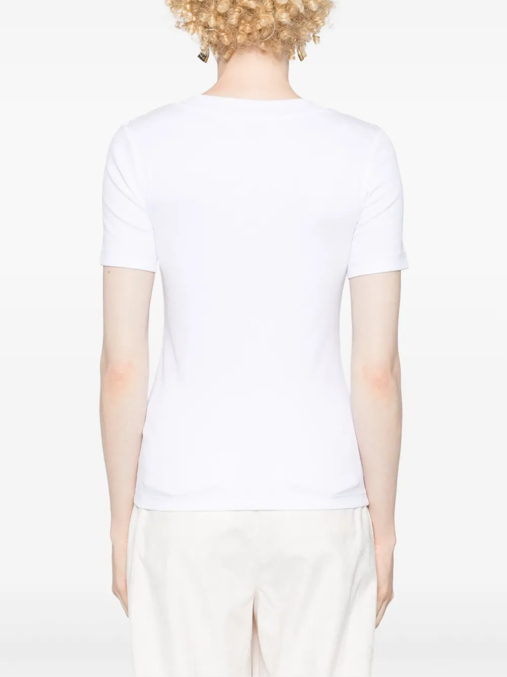 knee-length chino shorts