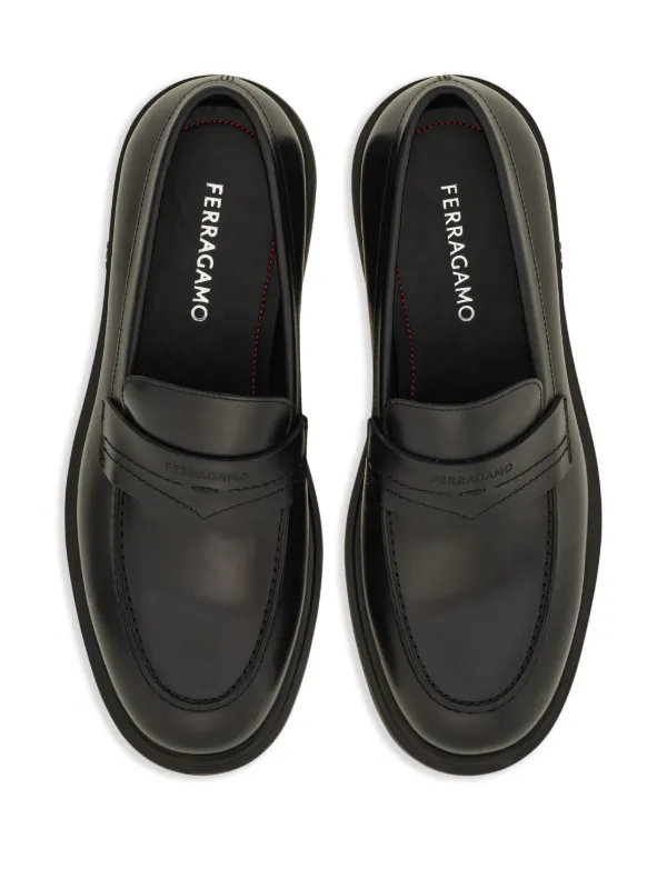 Ferragamo Caligola ローファー | ブラック | FARFETCH JP