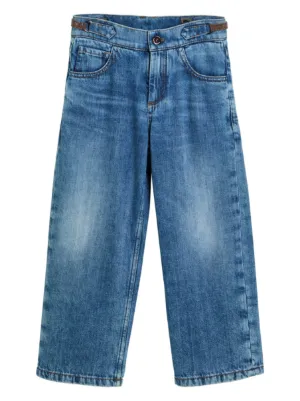 Gucci Kids ホースビット ジーンズ | ブルー | FARFETCH JP