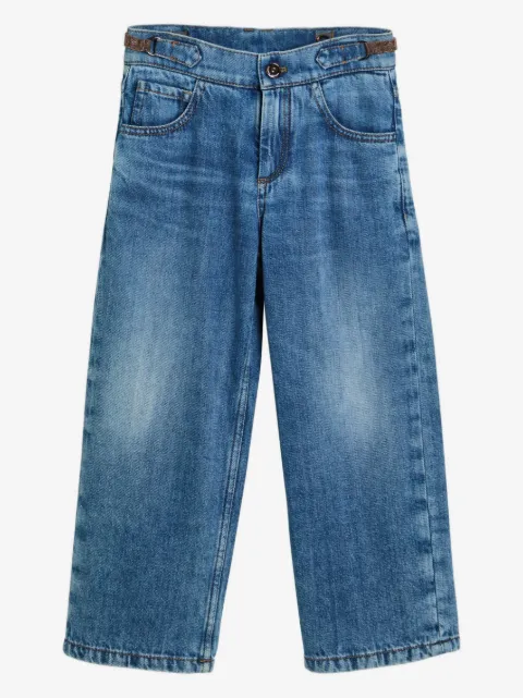 Brunello Cucinelli Kids jeans rectos