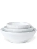 Brunello Cucinelli ceramic bowls (set of three) - White