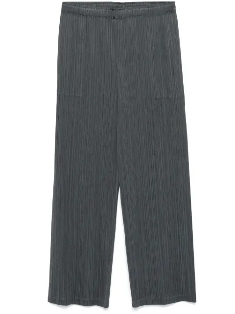Pleats Please Issey Miyake MC December trousers