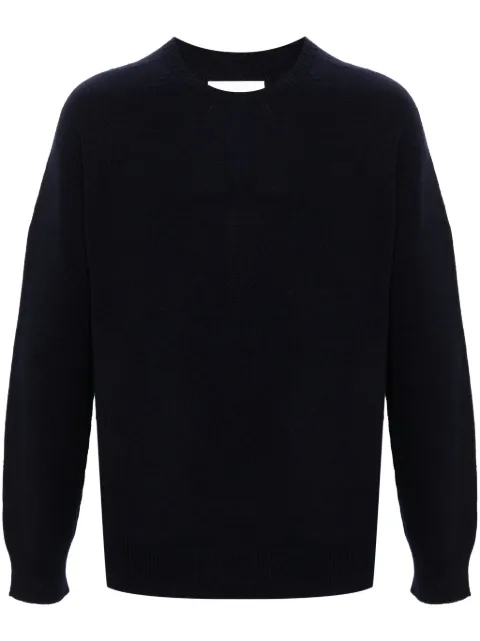 Jil Sander suéter con cuello redondo