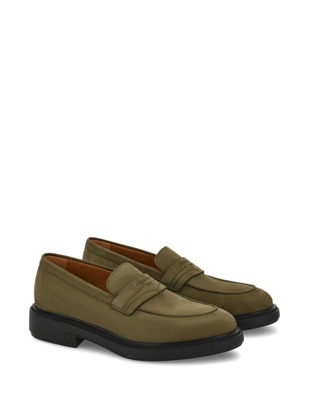 Ferragamo Penny loafers - Groen