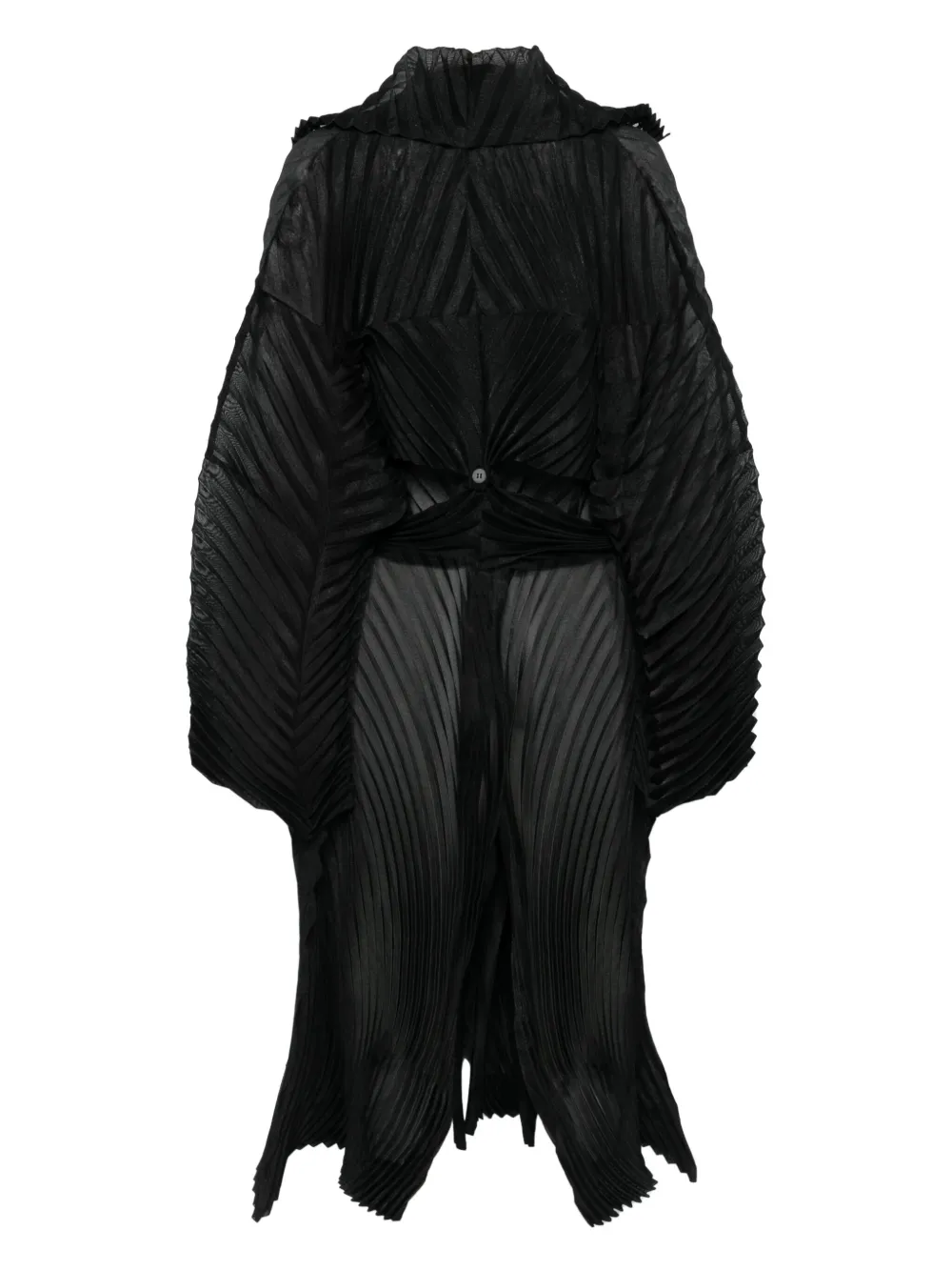 Issey Miyake Wander trenchcoat - Zwart