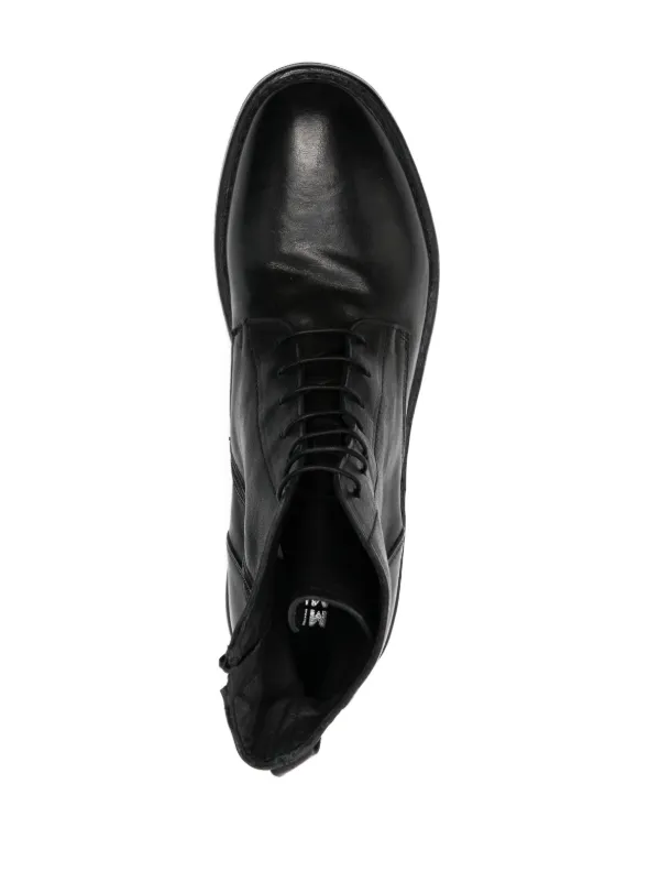 【関税込み】MoMA Ankle boots Moma Leather Ankle Boots | Black | FARFETCH JO