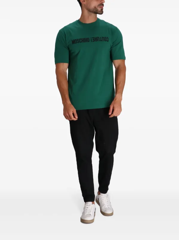 Moschino ロゴ Tシャツ | グリーン | FARFETCH JP
