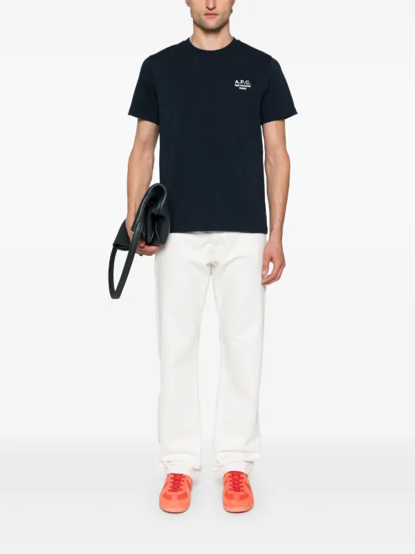 Tシャツ・カットソー A.P.C. SS25 Logo embroidery shirt (COGBJH02918 KAE) A.P.C. Logo Embroidery Shirt | italist