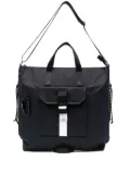 A.P.C. logo-tag tote bag - Blue