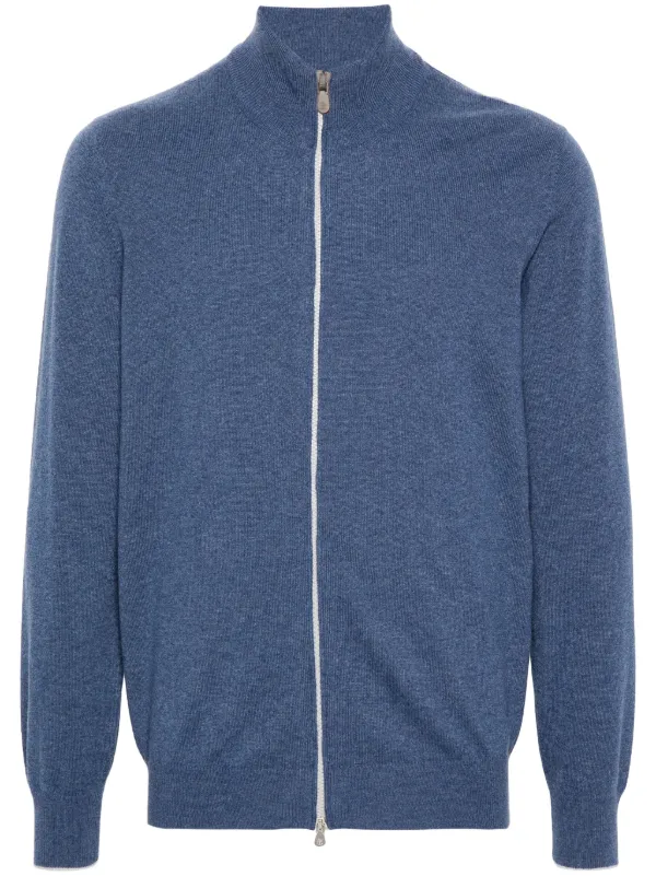 BRUNELLO CUCINELLI カシミヤ ジップアップセーター BRUNELLO CUCINELLI カシミヤ ジップアップセーター