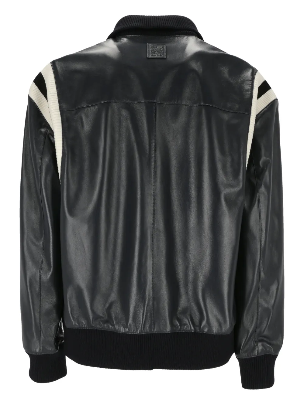 LOEWE レザージャケット | ブルー | FARFETCH JP