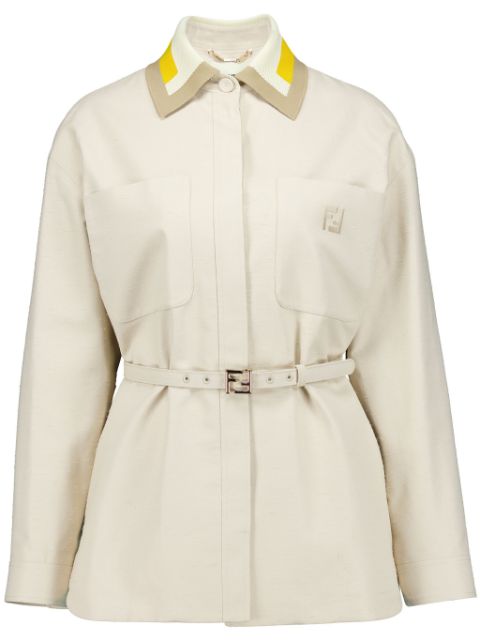 FENDI Go-To belted jacket