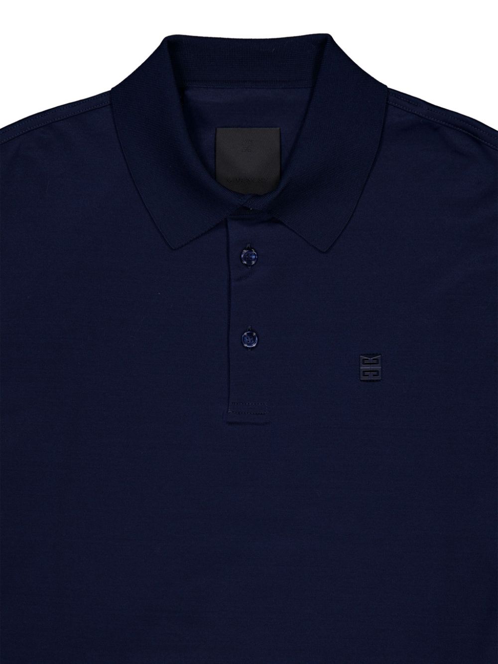 Givenchy 4G poloshirt van gemercuriseerd katoen - Blauw