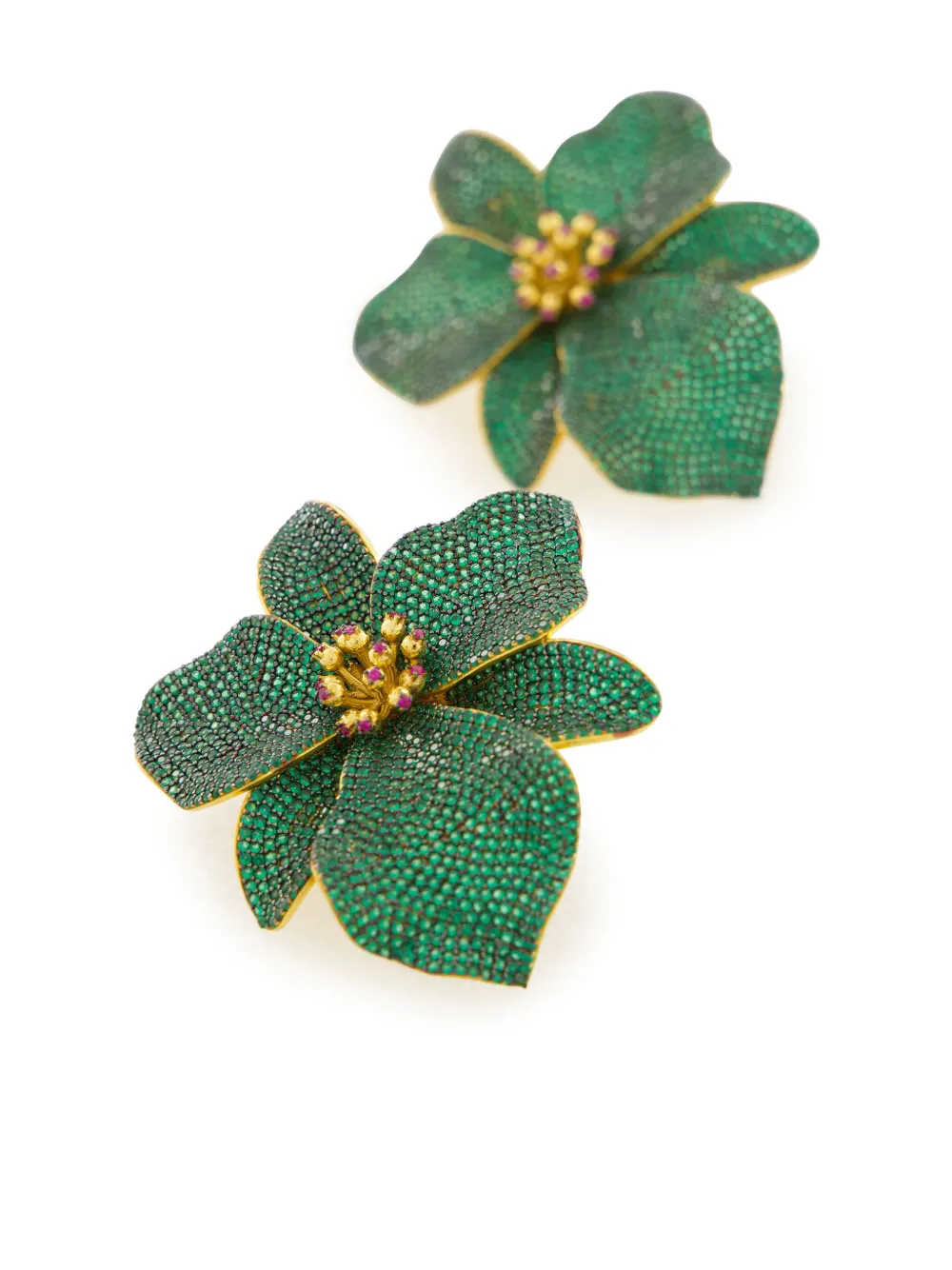  Begüm Khan Singapore Orchids Earrings - Gold 