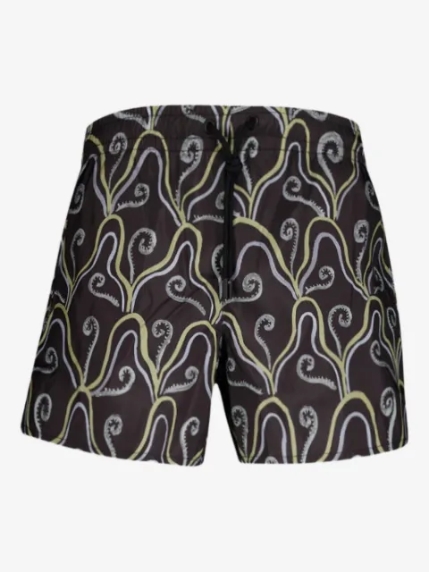 COMMAS Badeshorts mit abstraktem Muster
