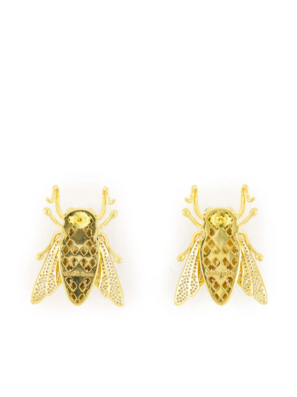 Begüm Khan Queen Bee Earrings In Gold