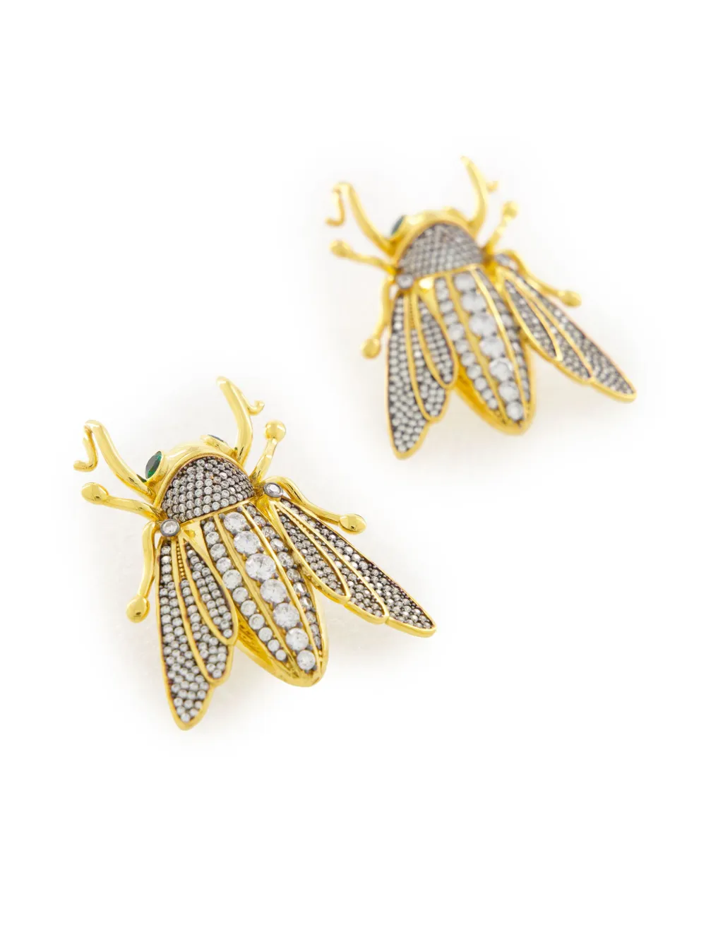 Begüm Khan Queen Bee Earrings In Gold