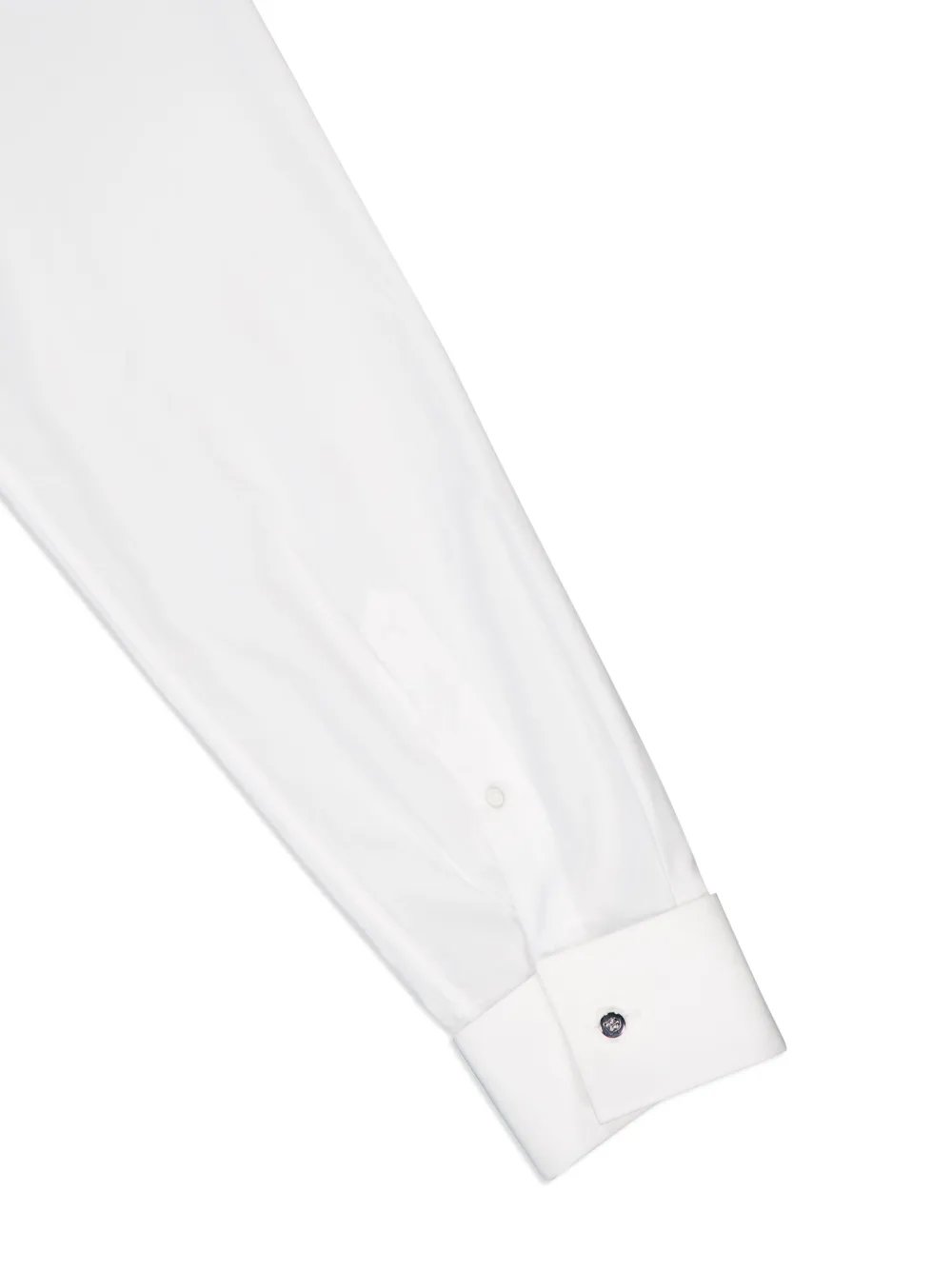 Corneliani Popeline overhemd met lange mouwen Wit
