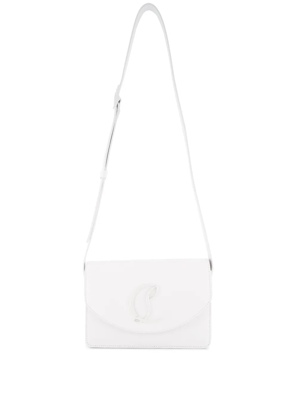 Christian Louboutin small Loubi54 crossbody bag | White | Image 1