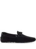 Aurélien suede boat shoes - Black
