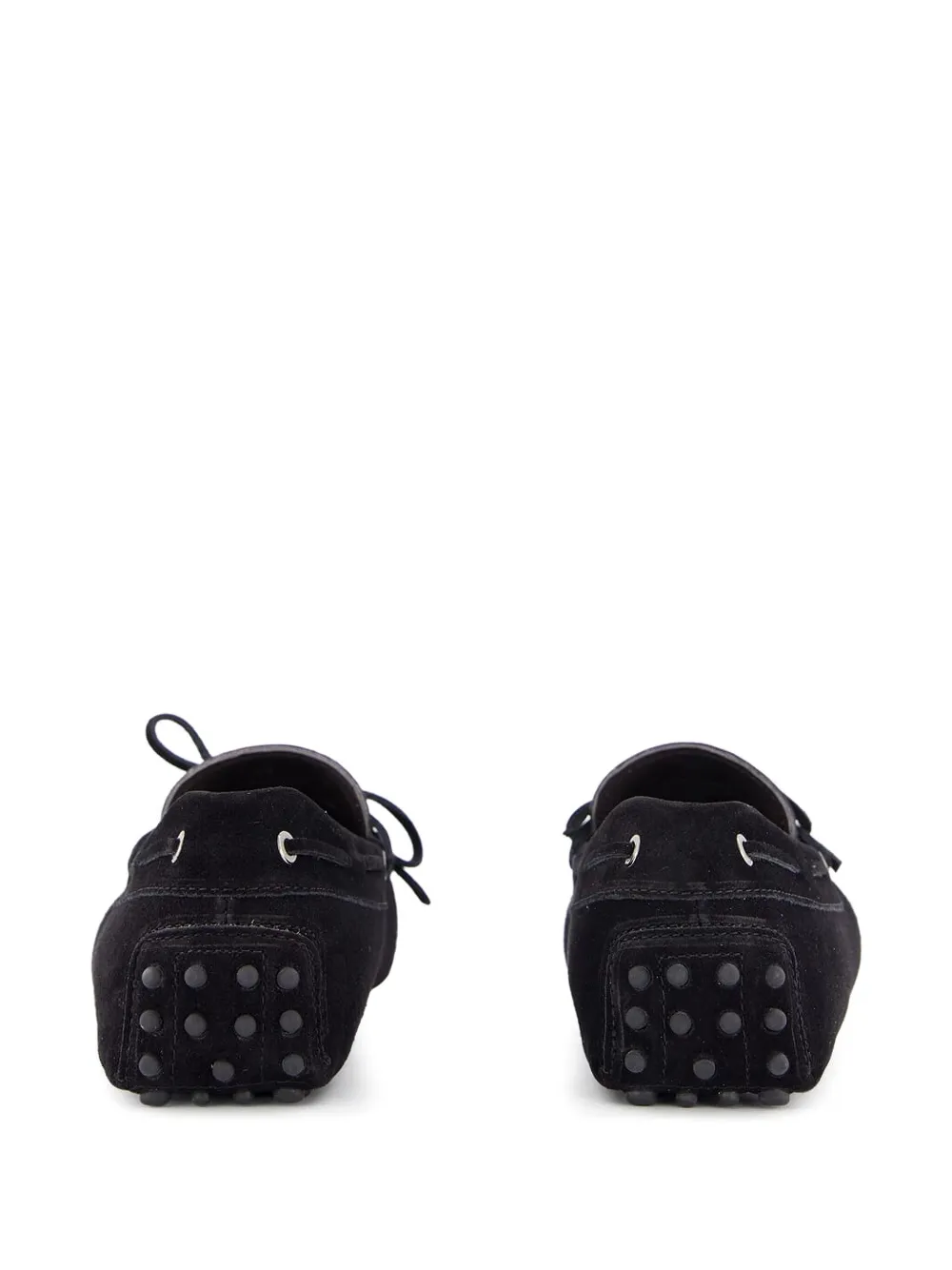 Aurélien suede boat shoes Black