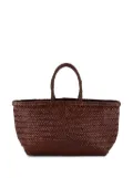 DRAGON DIFFUSION small Triple Jump leather handbag - Red