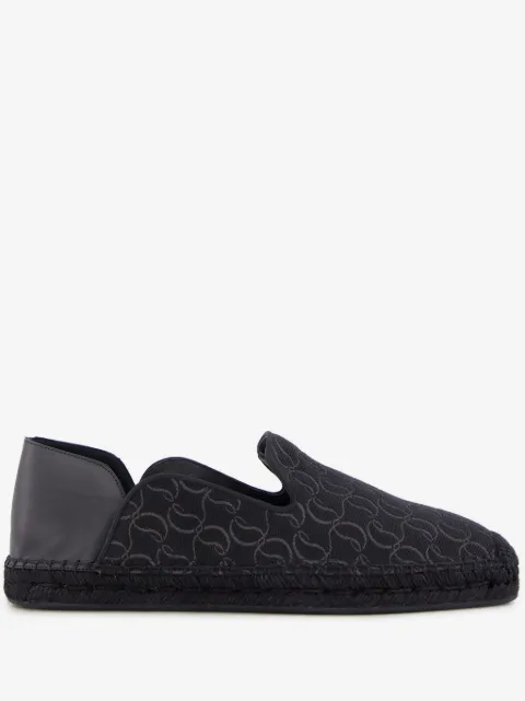 Christian Louboutin Jacquard espadrilles