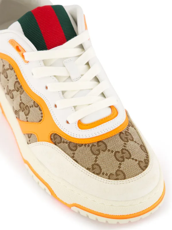 Gucci Re Web Panelled Sneakers White FARFETCH UK