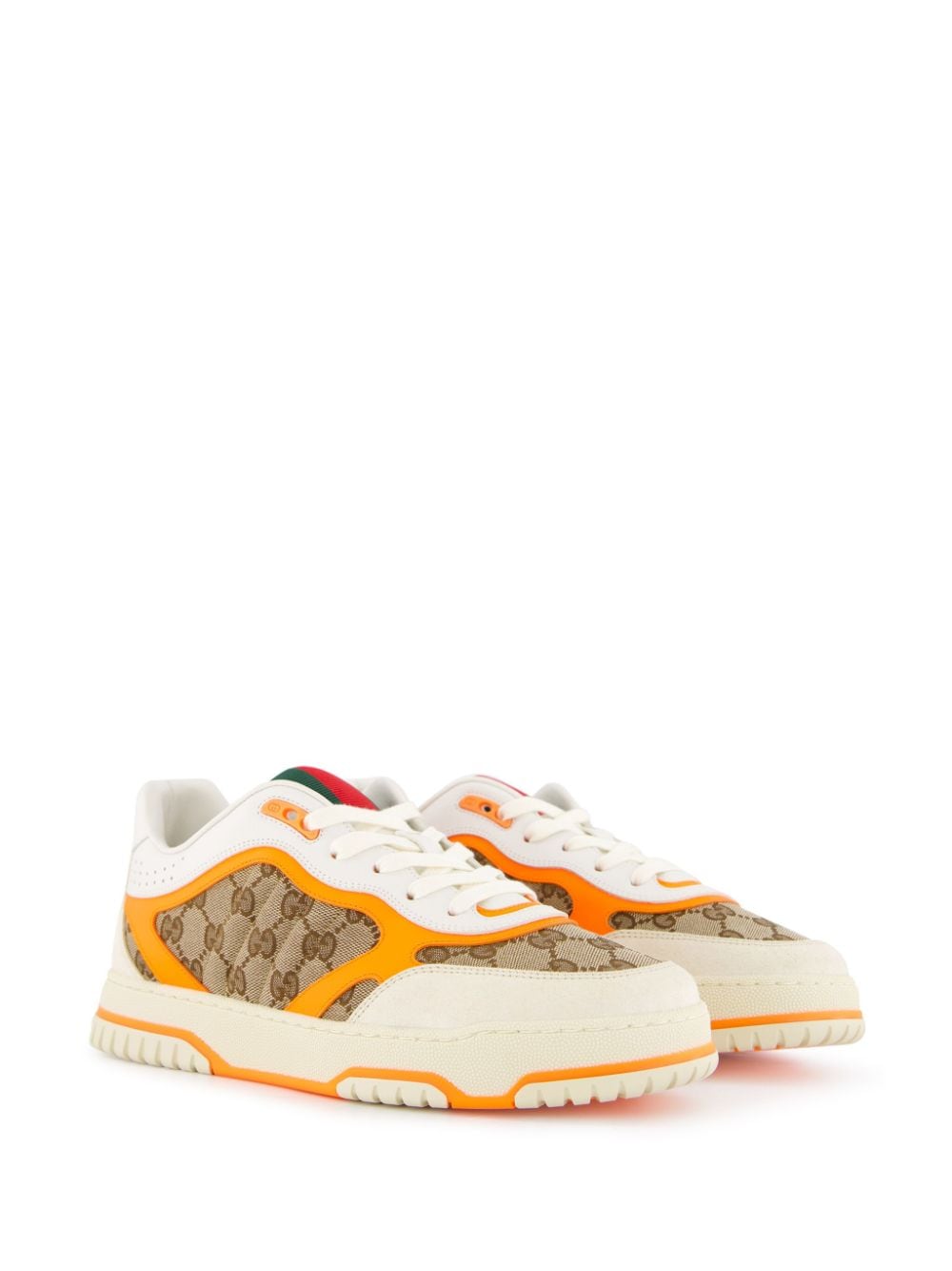 Gucci Re-Web sneakers met vlakken Wit