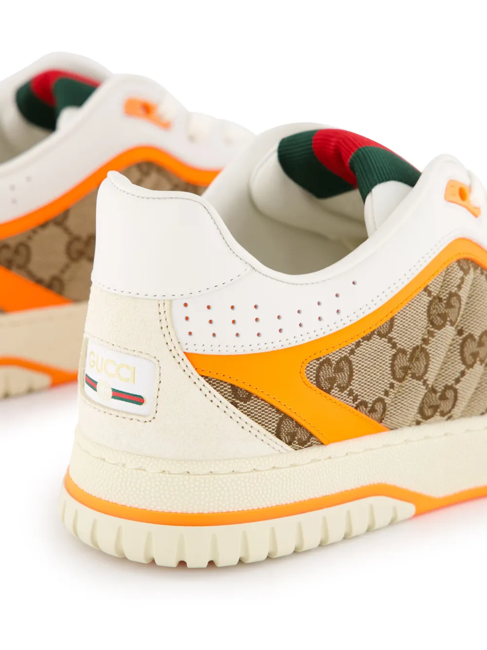 Orange gucci shoes top