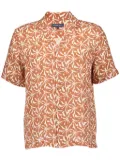 Frescobol Carioca floral-print shirt - Brown