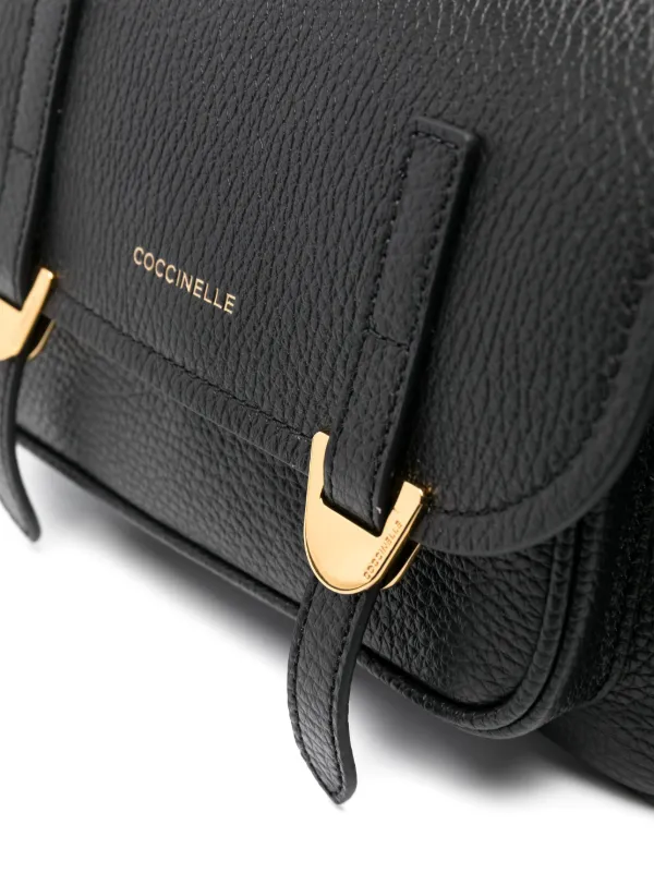 Coccinelle Small Campus Crossbody Bag | Black | FARFETCH