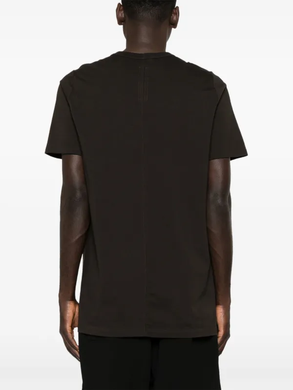 Tシャツ・カットソー RICK OWENS Men T Shirts RU01E5249 BA14 Brown Rick Owens Level organic-cotton T-shirt | Brown | FARFETCH