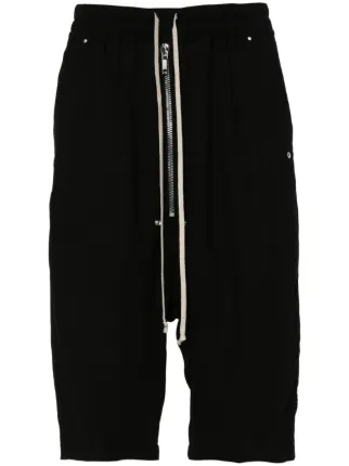 Rick Owens Bela Pods サルエルショーツ | ブラック | FARFETCH JP