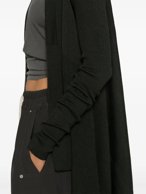 rick owens カーディガン Rick Owens Medium Wrap カーディガン | グリーン | FARFETCH JP
