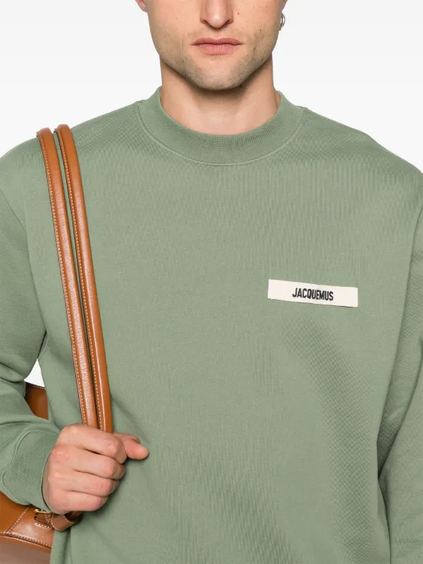 スウェット・トレーナー JACQUEMUS LE SWEATSHIRT GROS GRAIN Jacquemus Le Sweatshirt Gros Grain Sweatshirt | Black