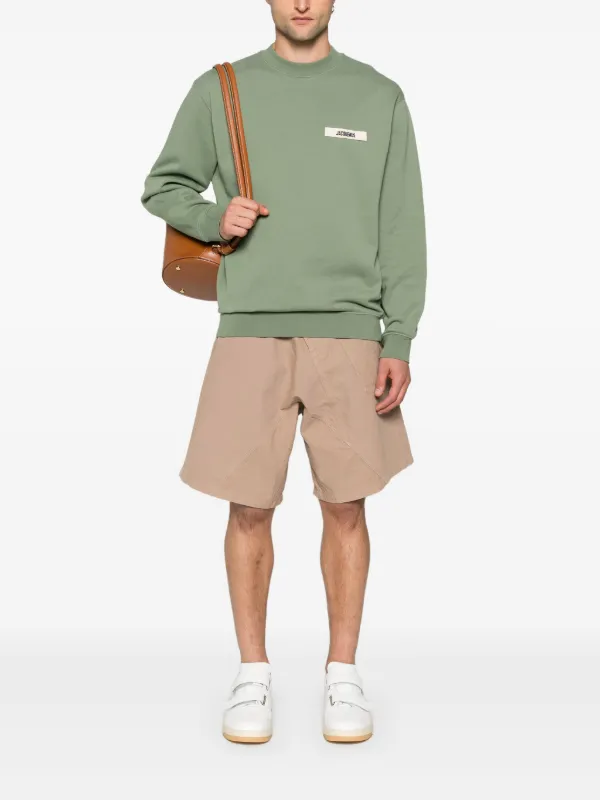 スウェット・トレーナー JACQUEMUS LE SWEATSHIRT GROS GRAIN Jacquemus Le Sweatshirt Gros Grain Sweatshirt | Black