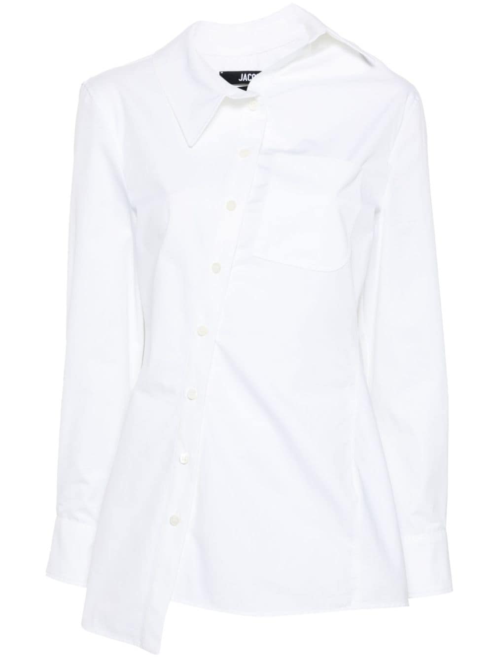 Jacquemus La Chemise Pablo cotton shirt - Bianco