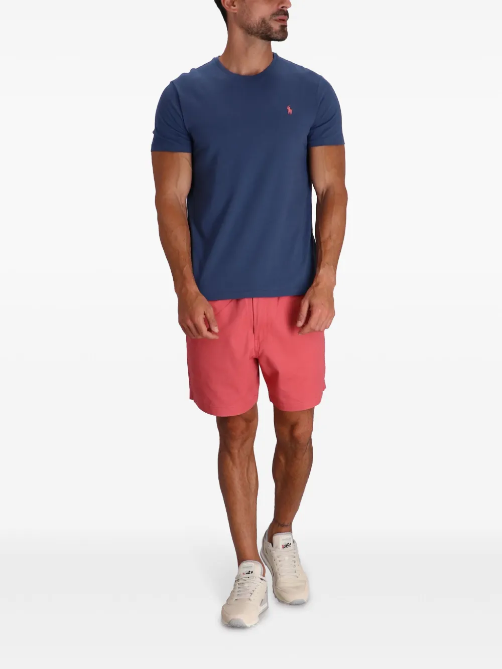 Polo Ralph Lauren T-shirt met geborduurd logo - Blauw