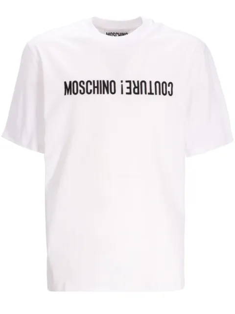 Moschino logo-print cotton T-shirt