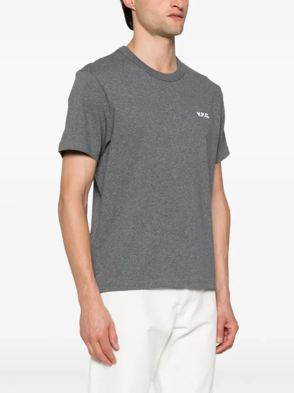 A.P.C. ロゴ Tシャツ | グレー | FARFETCH JP