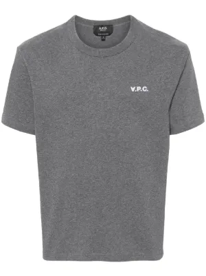 Maison Kitsuné Bold Fox Head Cotton T-shirt | Grey | FARFETCH CA