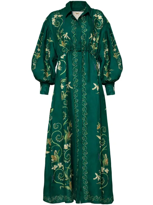 Chemise Taos Esmeralda - Agua By Agua Bendita - Modalova