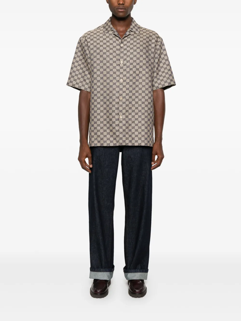 Gucci GG canvas overhemd Beige