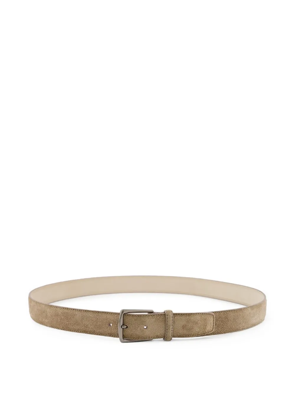 Aurélien ceinture en daim | tons neutres | Image 1