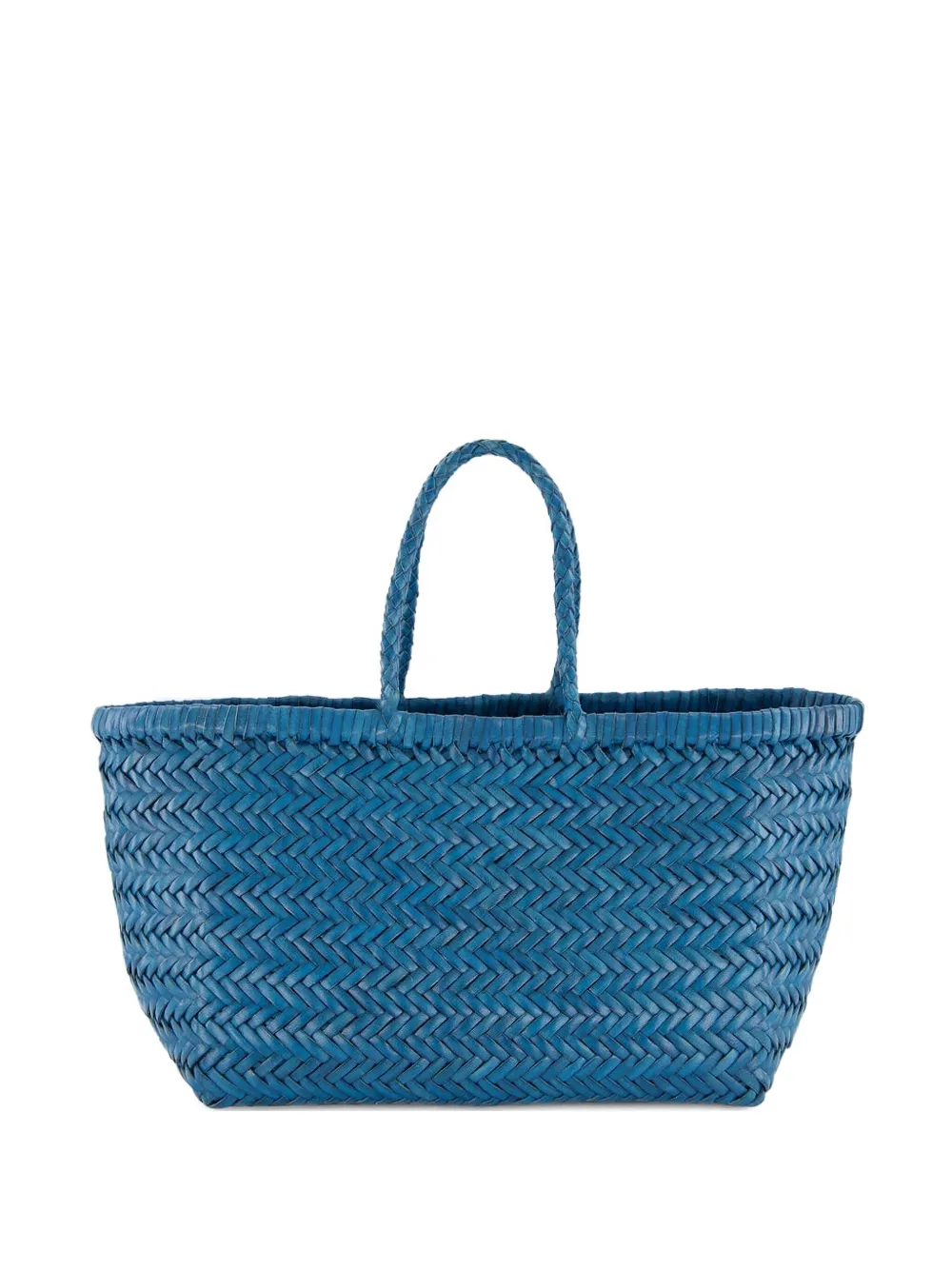 Dragon Diffusion Small Triple Jump Woven Tote Bag In Blue
